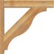 Ekena Millwork Funston Block Rough Sawn Outlooker, Western Red Cedar, 6"W x 30"D x 30"H OUT06X30X30FST05RWR - alternate 4